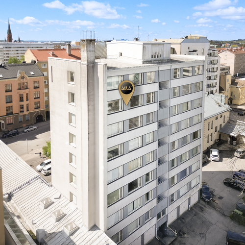 Kerrostalo, Käsityöläiskatu 7a, Turku, Keskusta, 3h,k,kirjastotila,kph,vh,las.sis.ved.lounaisparv, 85 m², 248 000 €