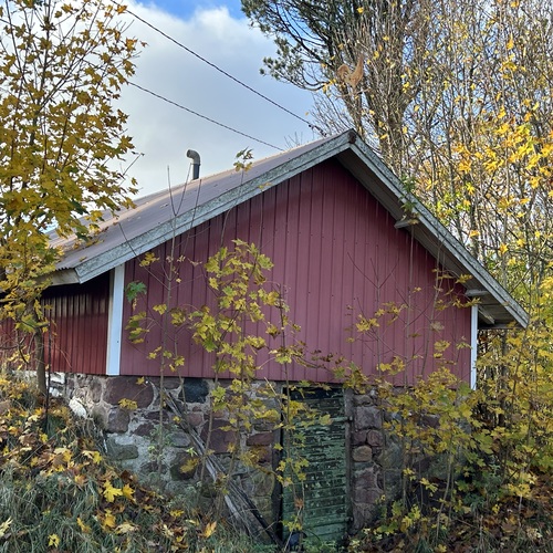 Maakellari pihapiirissä