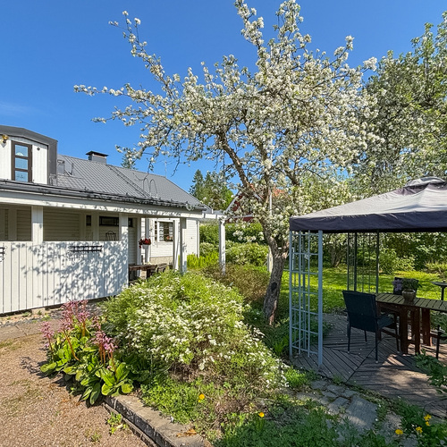 omenapuiden kukintaa