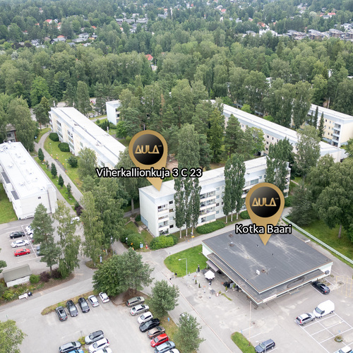 Ilmakuva lounaasta