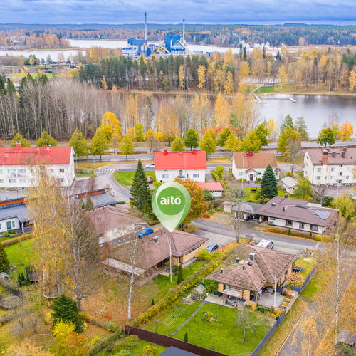 Omakotitalo, Laaksokatu 7, Mikkeli, Urpola, 4h, k, kph, khh, s, takkahuone, 2xwc, työhuone, 2xAT, 157 m², 198 000 €