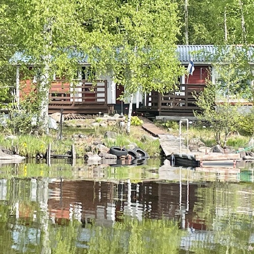Mökki tai huvila, Sääksjärvi, korpiluoto, Korkeaoja, Oh/ mh, keittokomero, sauna ja makuutila, 48 m², 45 000 €