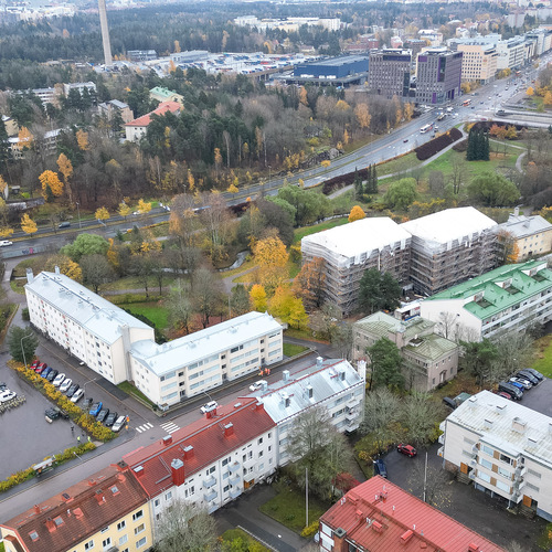 Ilmakuva kaakosta Ilmakuva kaakosta