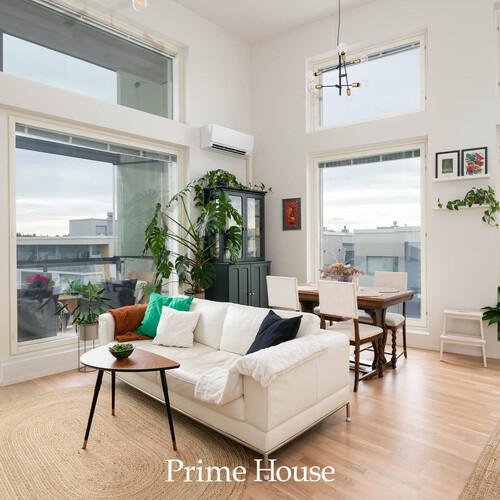 Kerrostalo, Anna Sahlsténin katu 6, Espoo, Leppävaara, 3h, k, vh, ph, sauna + parvi, lasitettu eteläparveke, 74 m², 335 000 €
