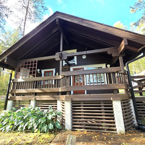 Mökki tai huvila, Ryhäläntie 690, Puumala, Tupa, tupakeittiö, pukuhuone, sauna, parvi, kuisti, 25 m², 129 000 €