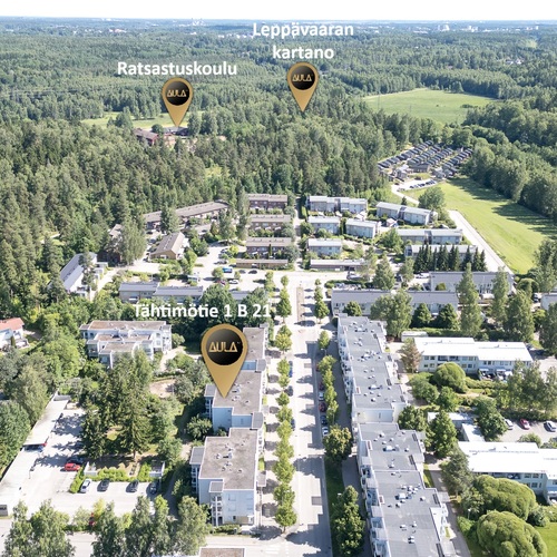 Ilmakuva lounaasta