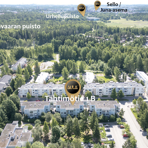 Ilmakuva luoteesta