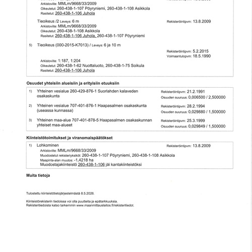 kiinteistörekisteriote s.2