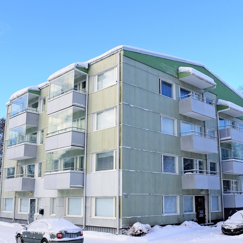 Kerrostalo, Jokikatu 2, Loviisa, Keskusta, 3h + k + kph + p, 67,00 m², 68 000,00 €