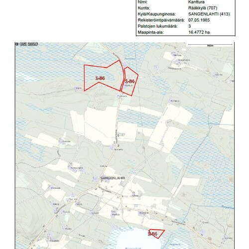 Metsätila, Haapasalmentie 490, Rääkkylä, Sangenlahti, Metsätila n. 16,4ha., 16,48 ha, 75 000 €