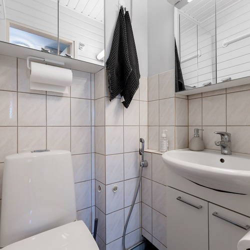WC on 1. kerroksessa