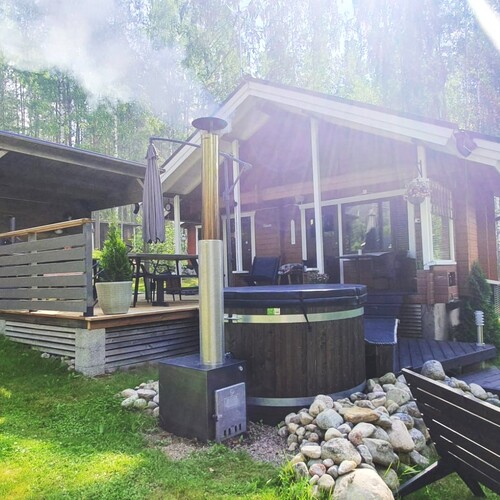 Mökki tai huvila, Hietakankaantie 25a, Mikkeli, Suomenniemi, Tupakeittiö, pukuhuone, sauna, parvi, 32 m², 55 000 €