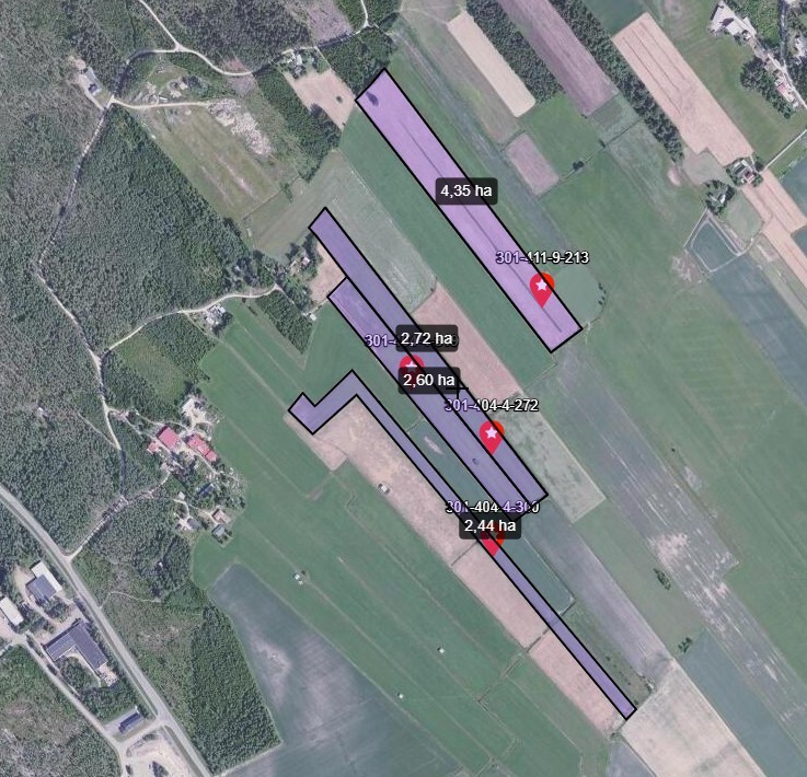 peltoalue, Kyrönpää, Kurikka