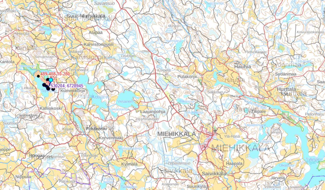 metsätila, Haukiniementie 65, 49750 Miehikkälä, Miehikkälä