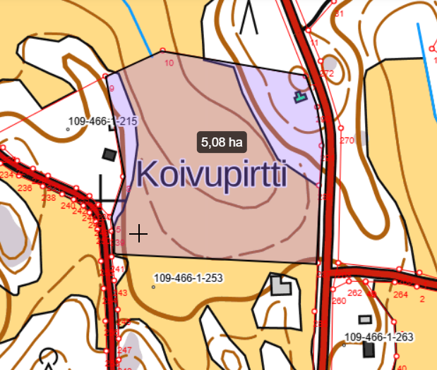 Vanha-Kirmula 109-466-1-253 määräala