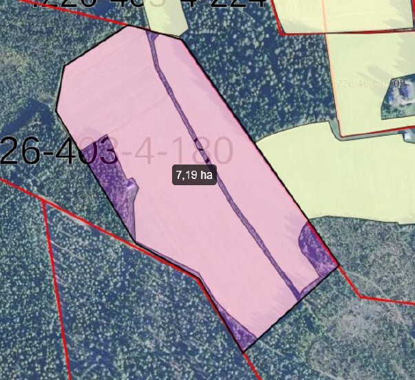 peltoalue, Purolantie 920, Kiminki