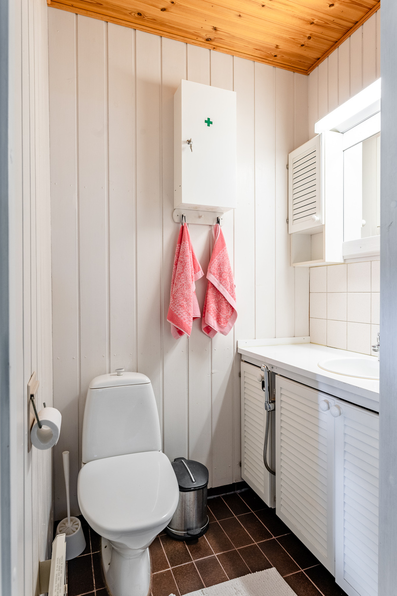Erillinen wc alakerrassa