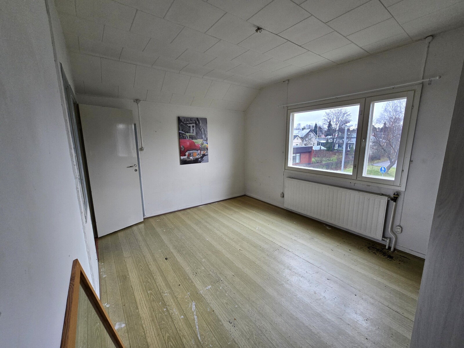 Makuuhuone, yläkerta.