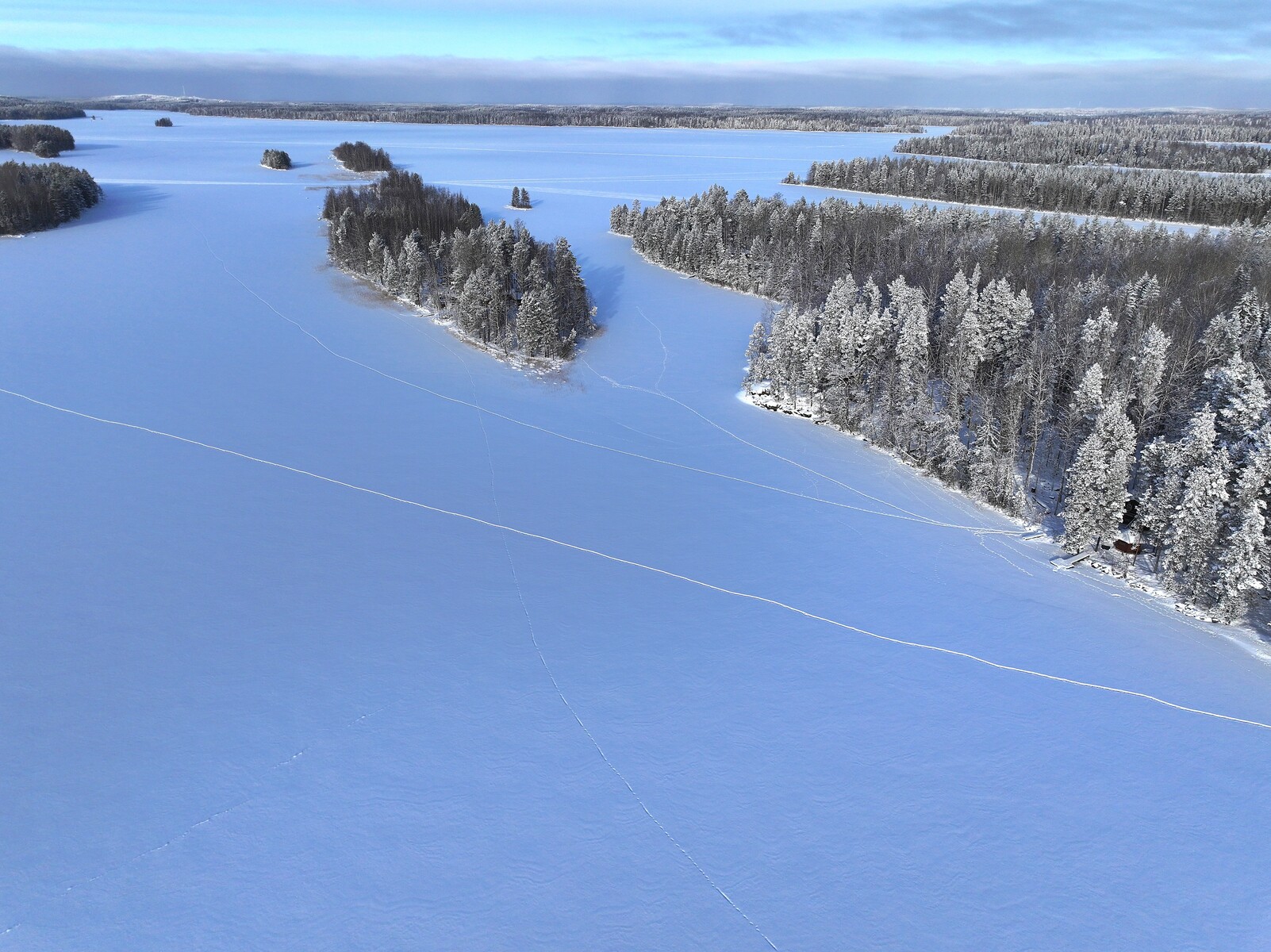 Näkymä Kyyvedelle.