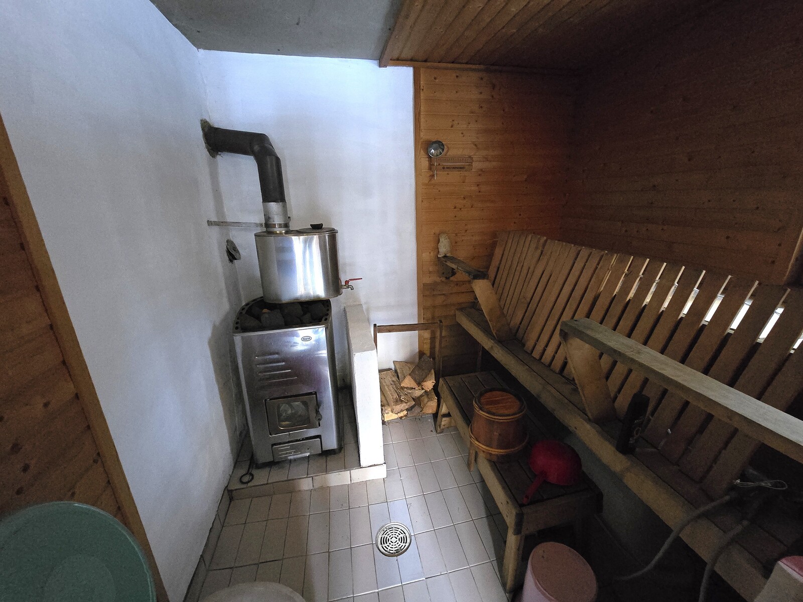 Sauna.