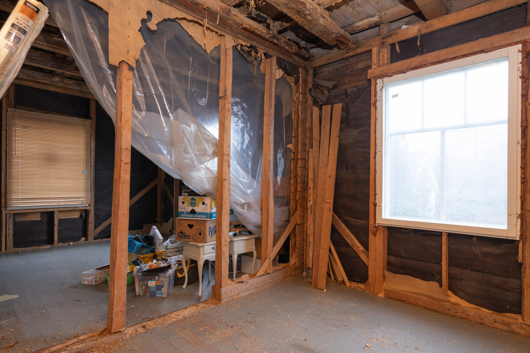 Vanhan puolen alakertaa