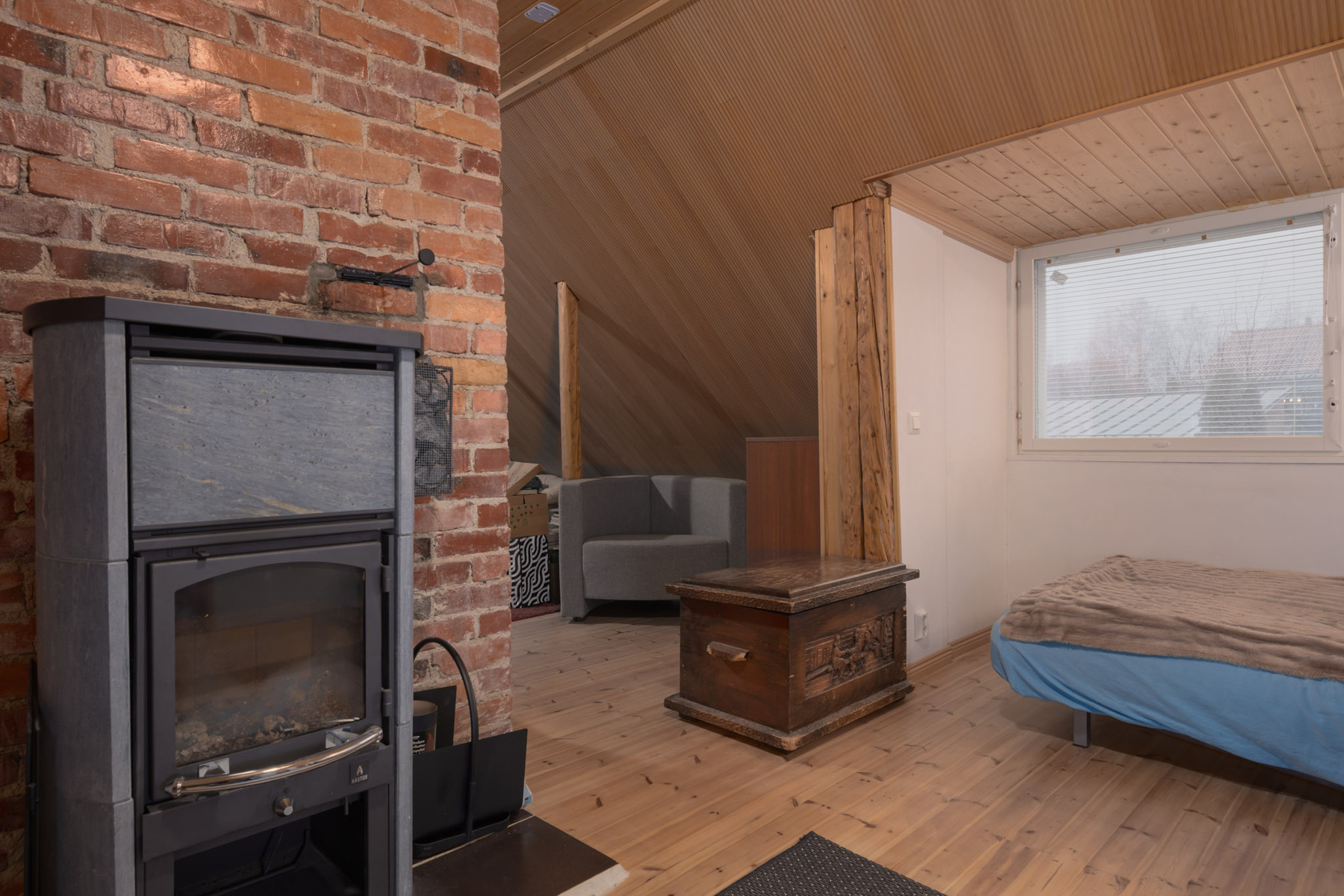 Yläkertaa, makuuhuone