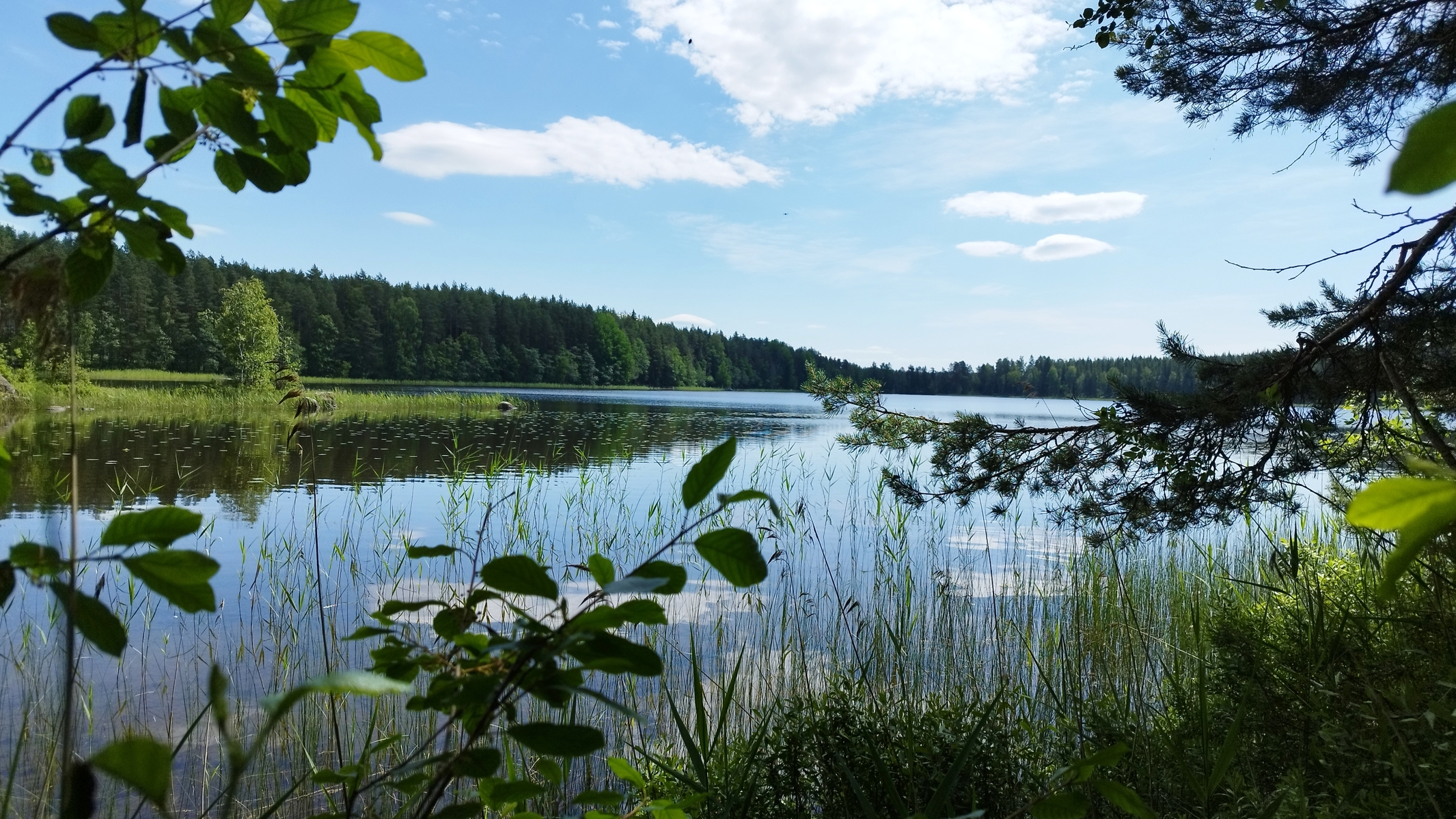 Venepaikka Lihavan rannalla