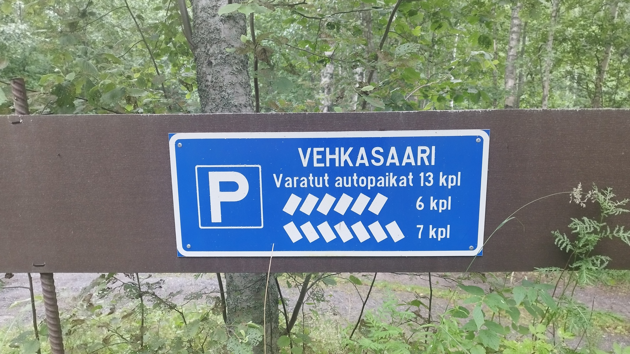 Autopaikka mantereella