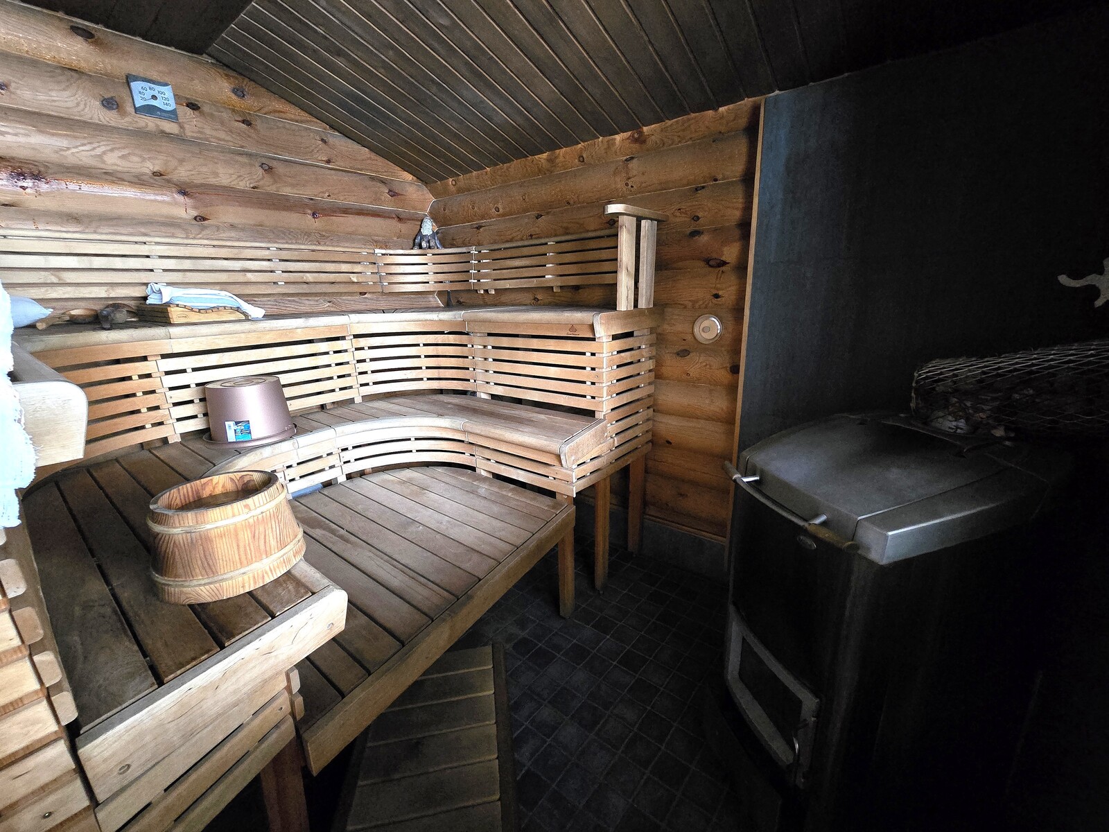 Sauna.