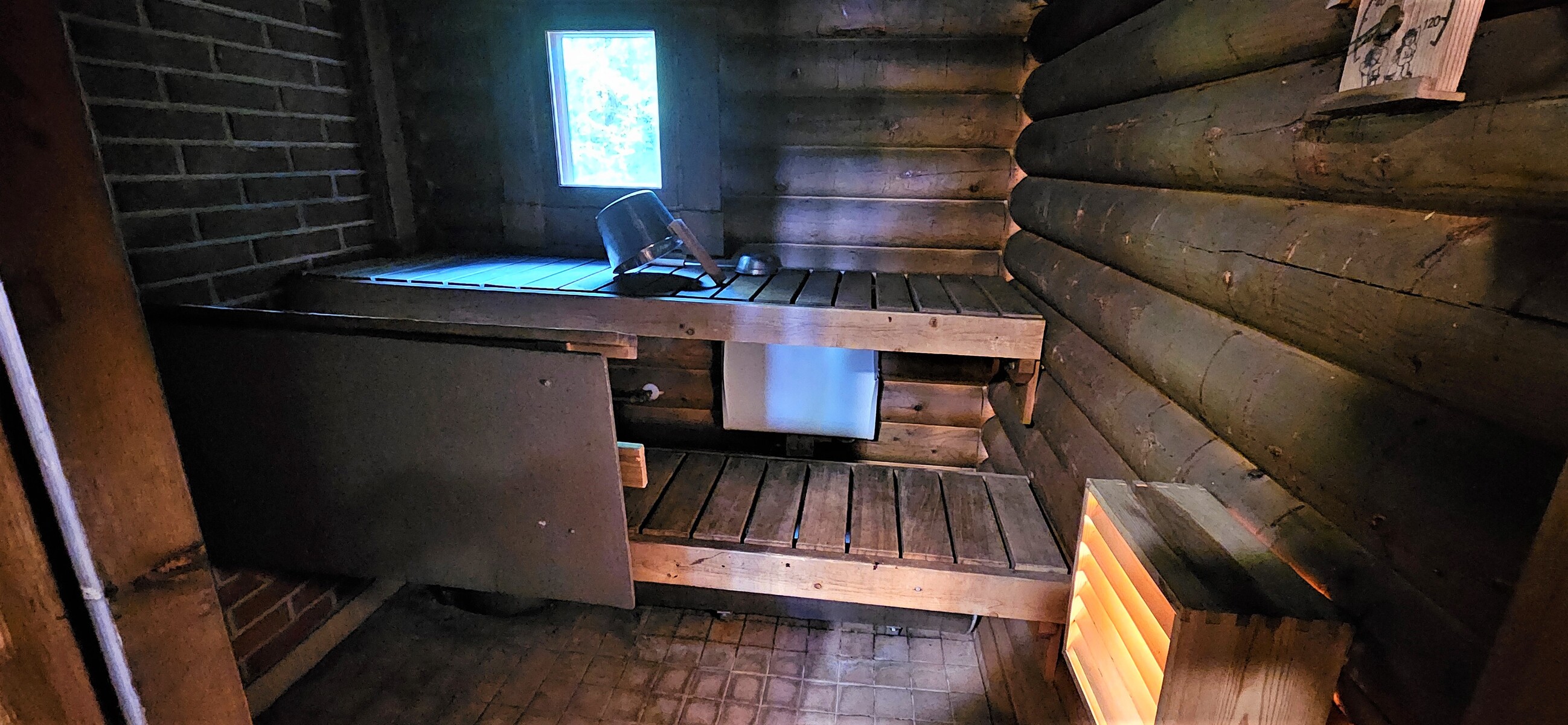 Sauna.