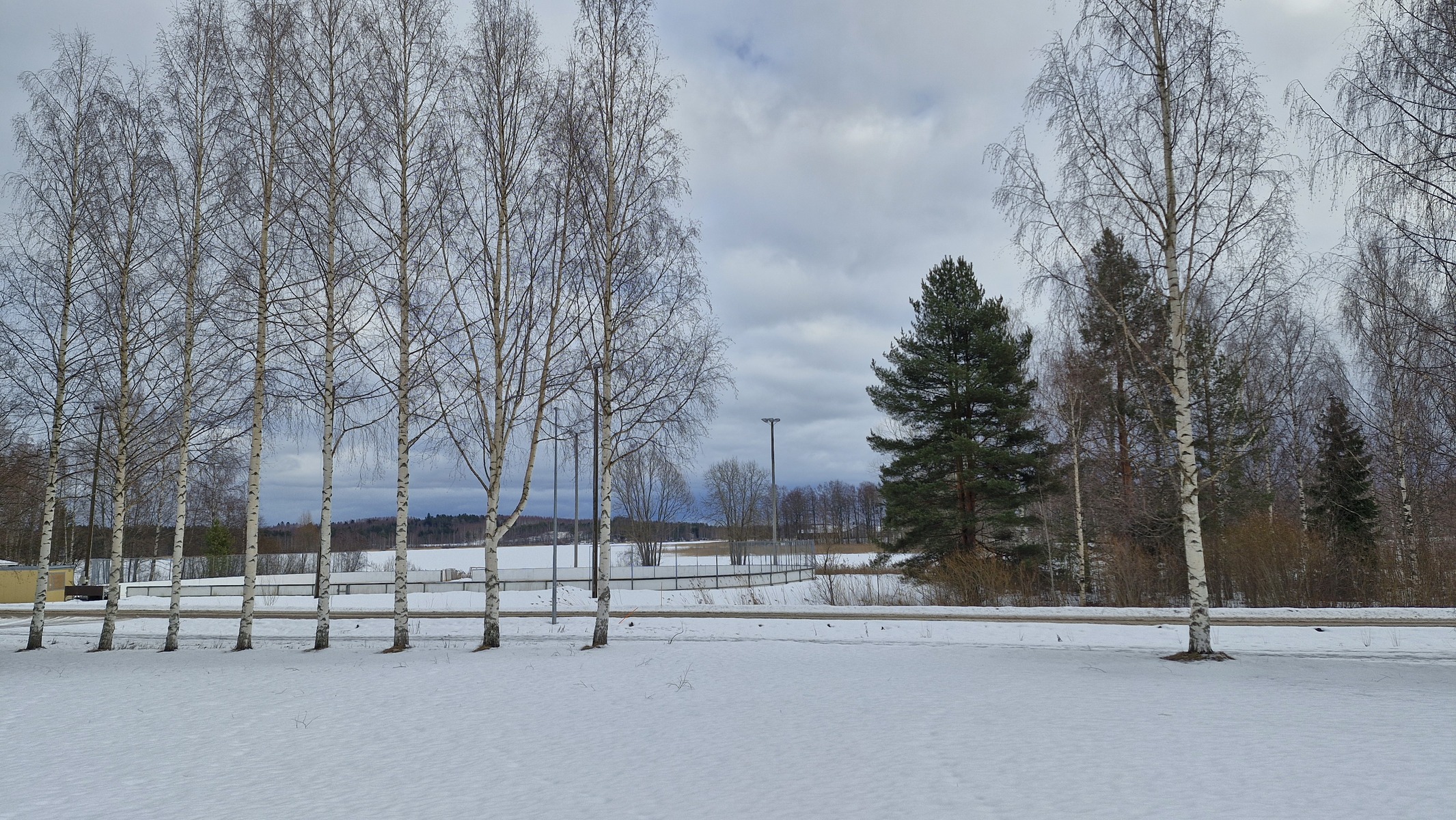Näkymä Simpelejärvelle