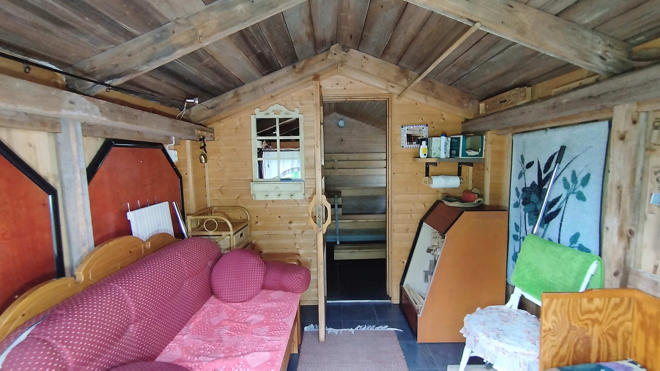 Rantasauna pukuhuone