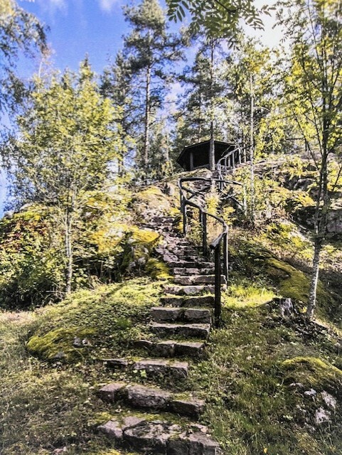 Portaat näköalatasanteelle