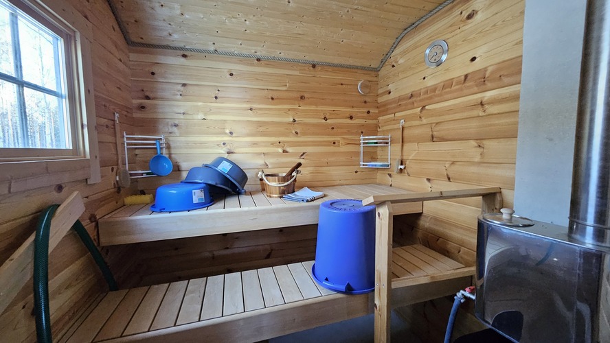 Uudelta tuoksuva sauna