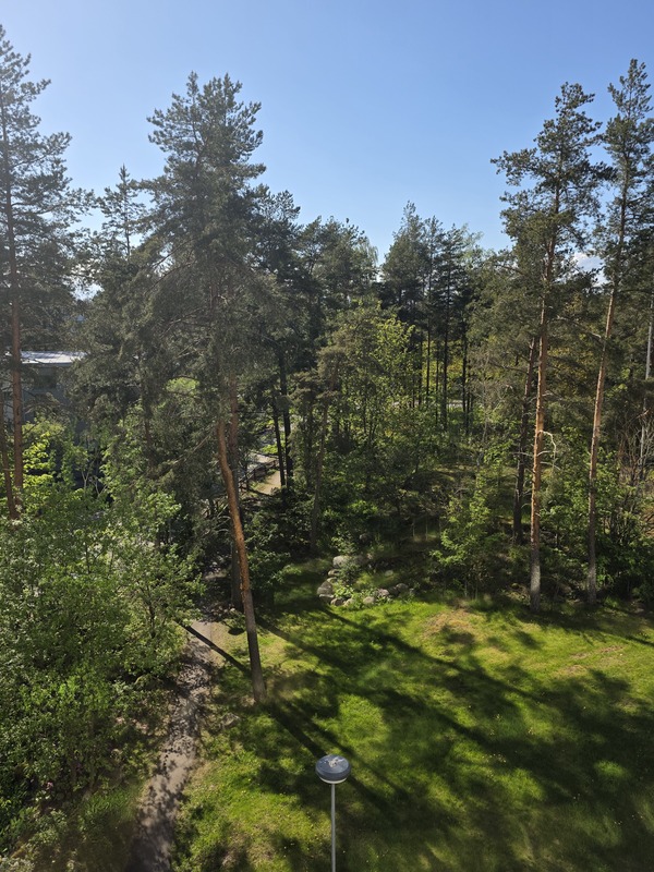Näkymää  keittiön ikkunasta