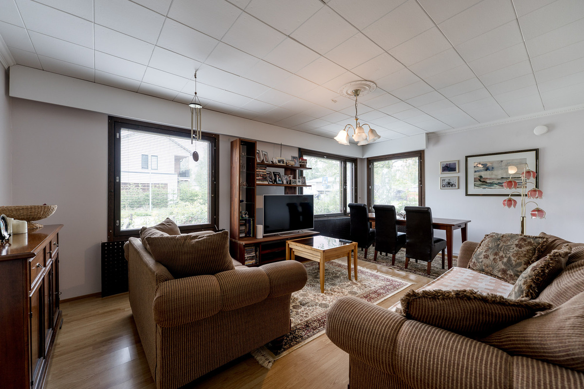 Olohuone eteisen käynniltä