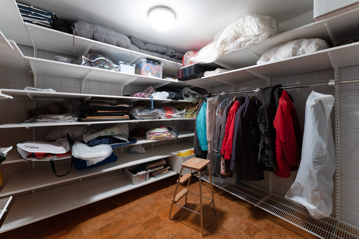 Kellarikerroksen varasto 2.