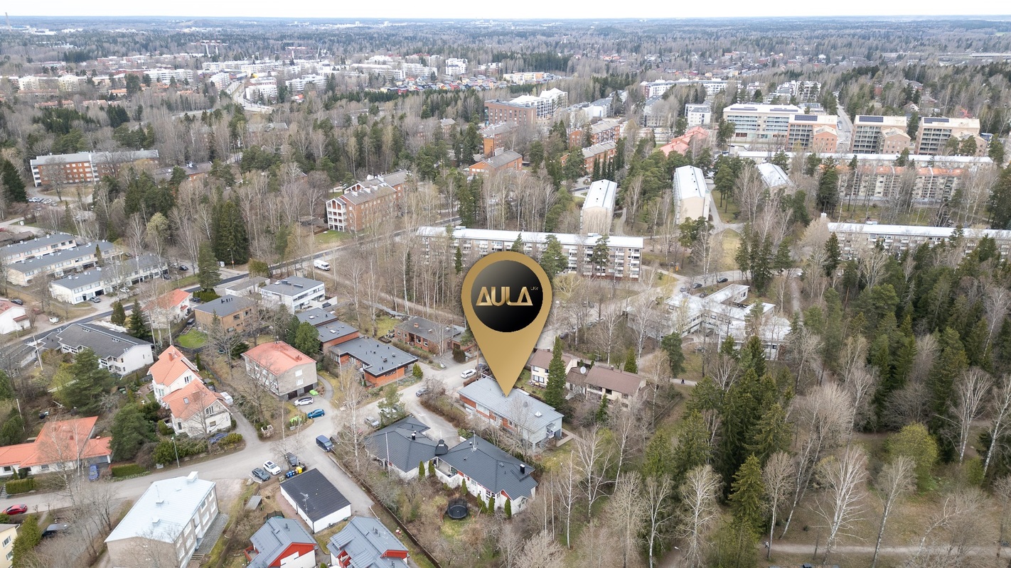 Ilmakuva kaakon suunnasta