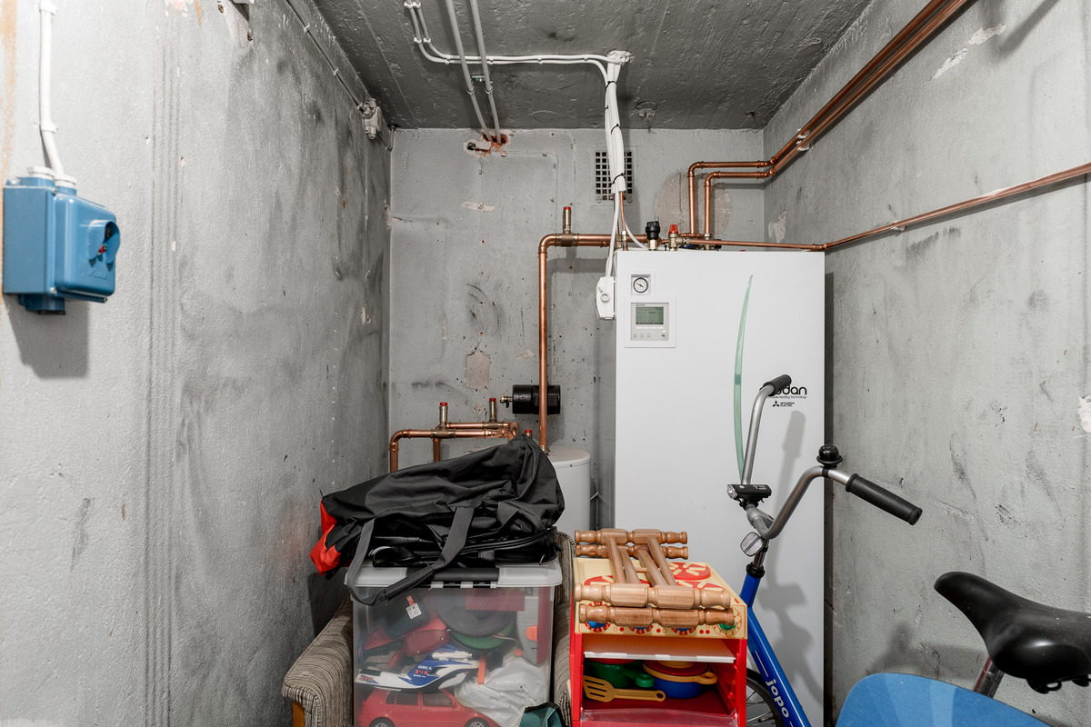 Entinen pannuhuone on nyt tekninen tila