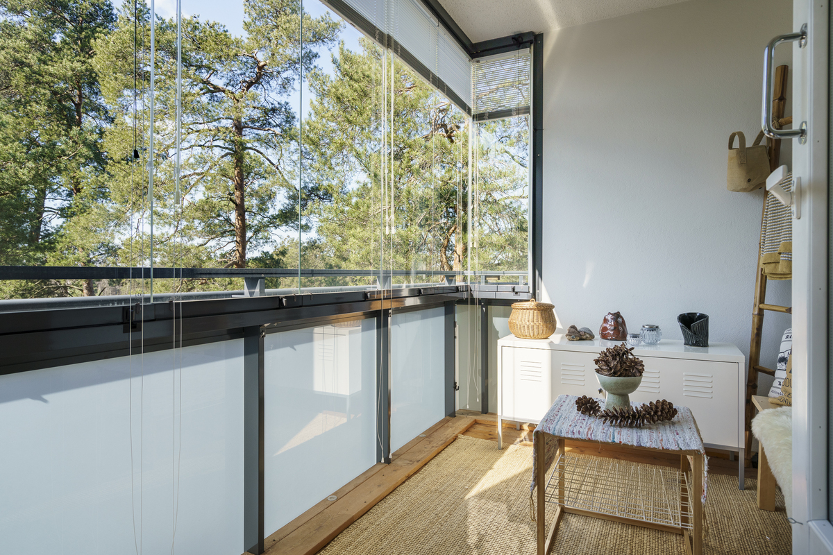 Sisäänvedetty parveke