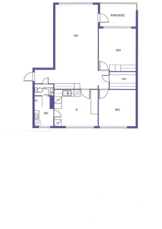 Vaatehuoneessa on ikkuna.