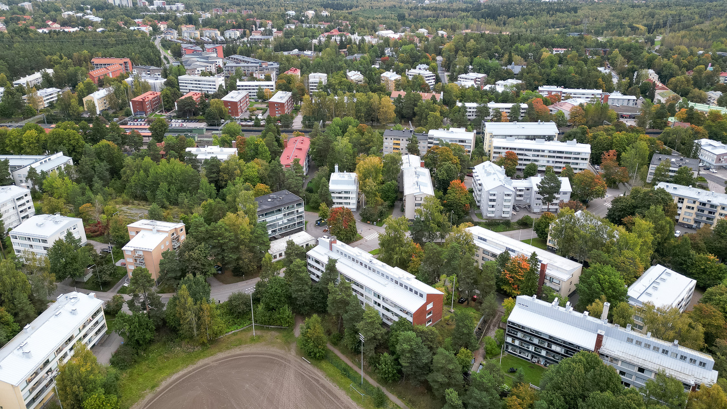 Ilmakuva lännestä