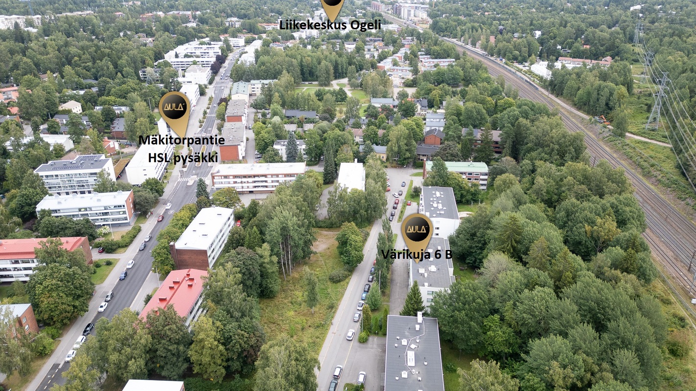 Ilmankuva lounaasta