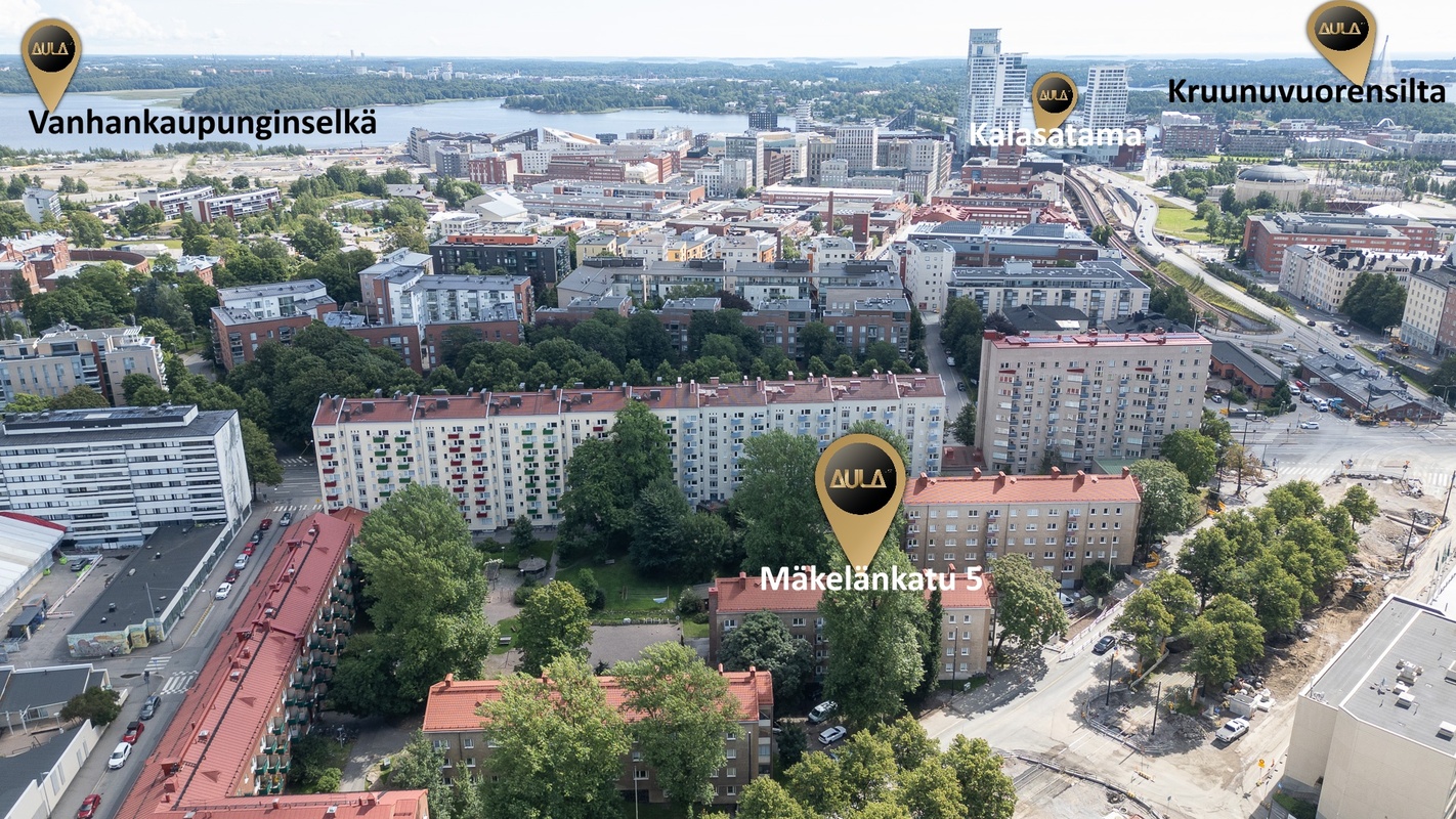 Ilmakuva lännestä
