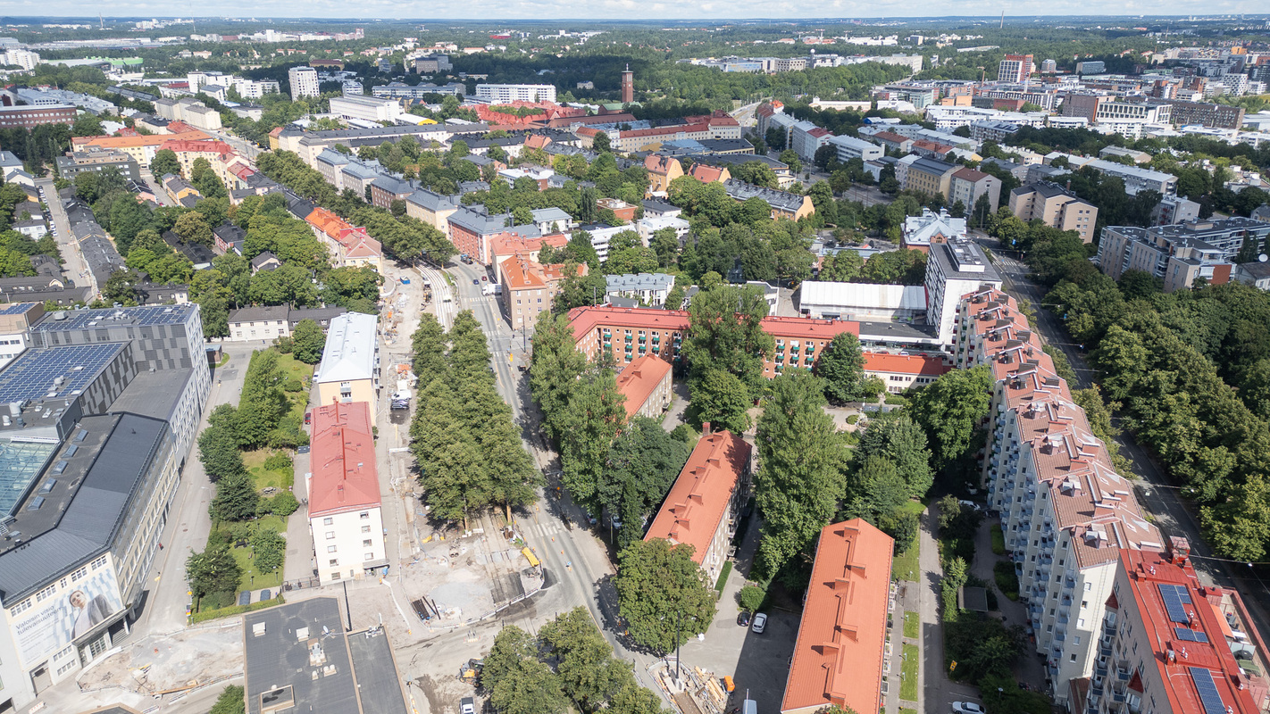 Ilmakuva etelästä