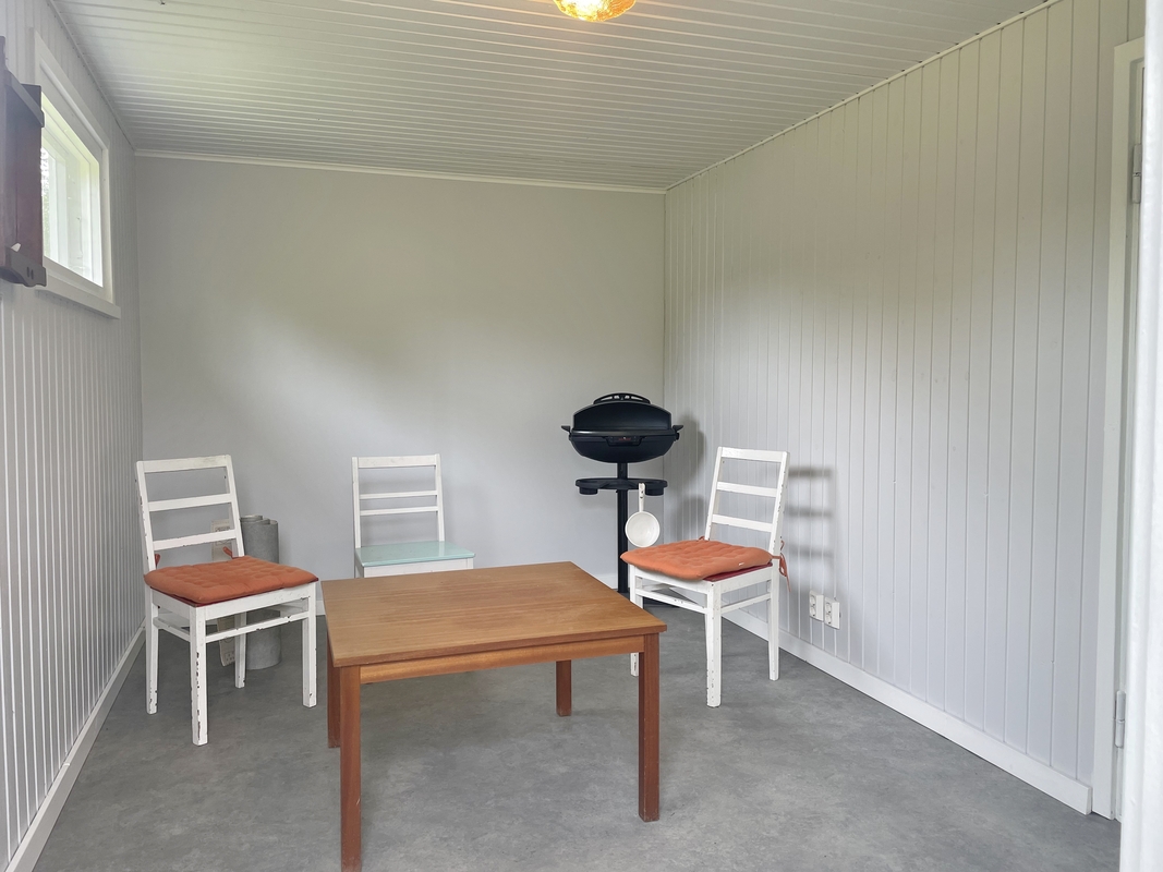 Kuistilla tilaa wc-tilalle