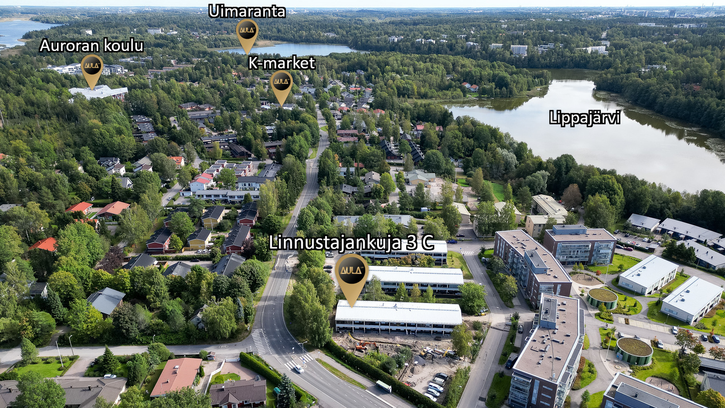 Ilmakuva lännestä