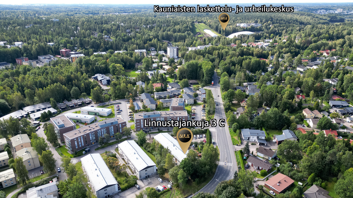 Ilmakuva koillisesta