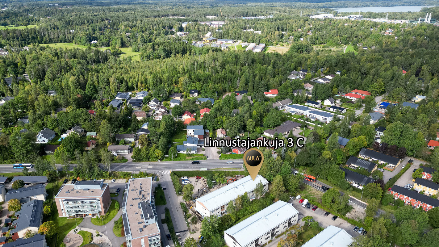Ilmakuva kaakosta