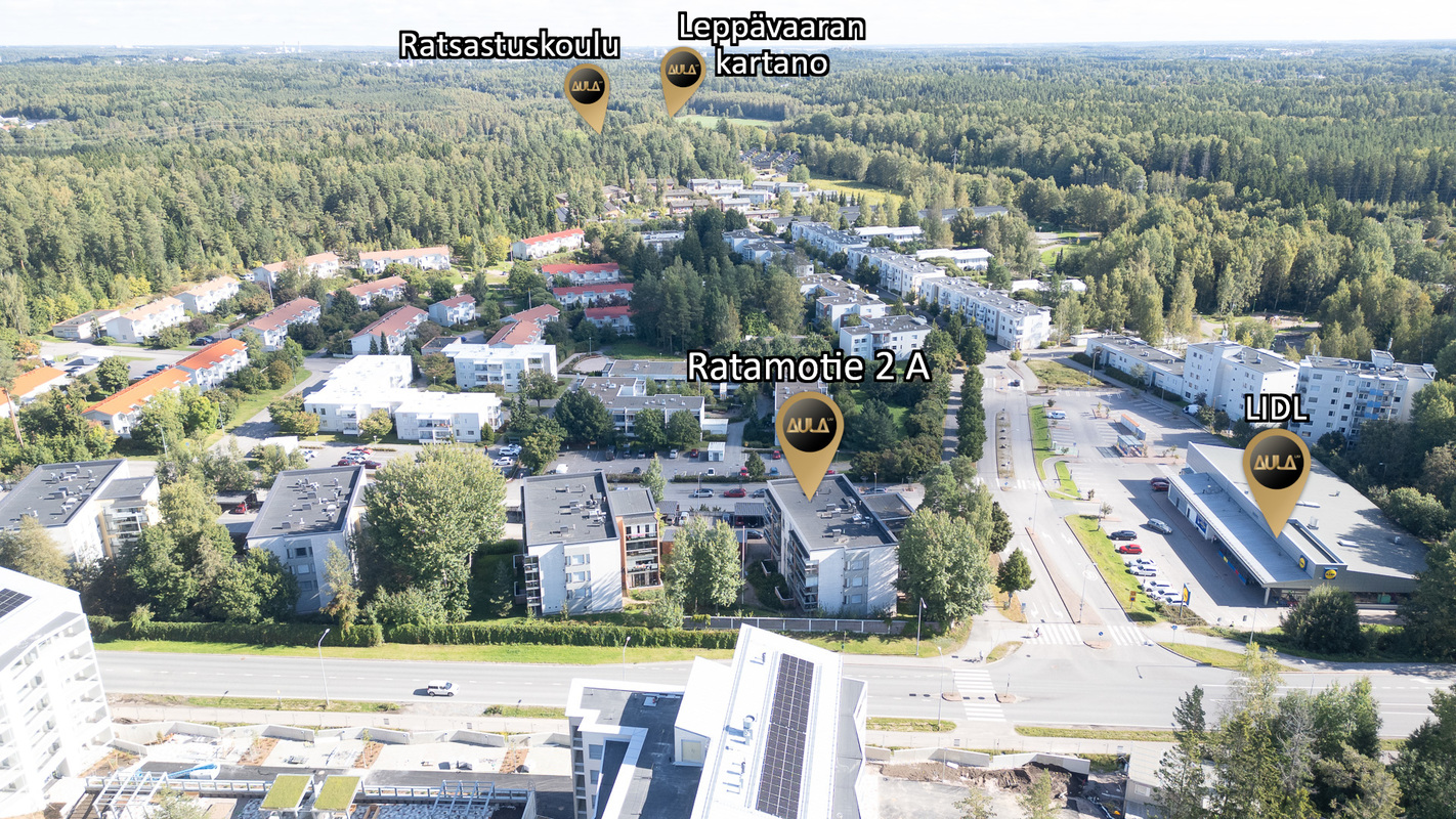 Ilmakuva lännestä